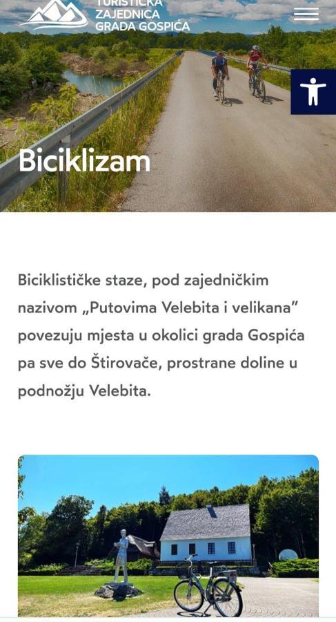 Apartman Antonio Gospić Εξωτερικό φωτογραφία